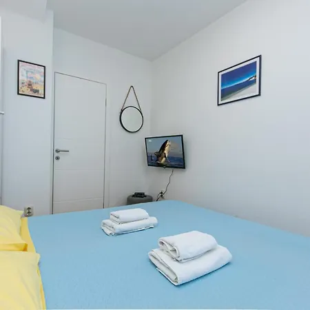 Apartman In With Sea View, Terrace, Air Conditioning, Wifi 4992-2